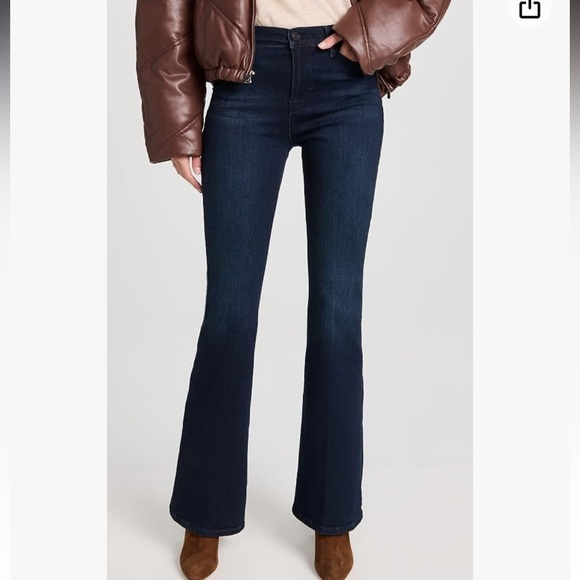 FRAME Women's Le High Flare Jeans - Picture 2 of 10